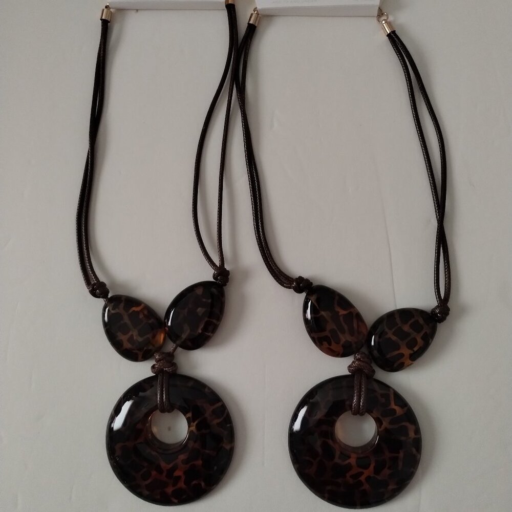 Leopard Print Necklace